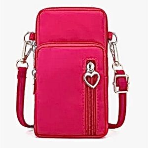 ROSE RED CROSSBODY BAG
